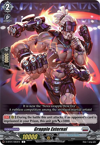 Image for Grapple External (D-BT01: Genesis of the Five Greats) (D-BT01/083EN) - Cardfight Vanguard