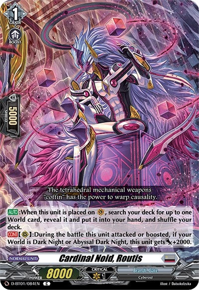 Image for Cardinal Noid, Routis (D-BT01: Genesis of the Five Greats) (D-BT01/084EN) - Cardfight Vanguard