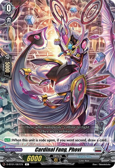Image for Cardinal Fang, Phovi (D-BT01: Genesis of the Five Greats) (D-BT01/087EN) - Cardfight Vanguard