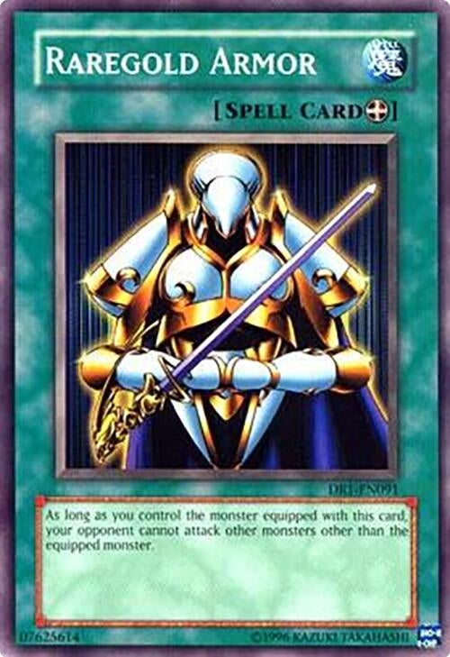 Image for Raregold Armor (Dark Revelation Volume 1) (DR1-EN091) - YuGiOh