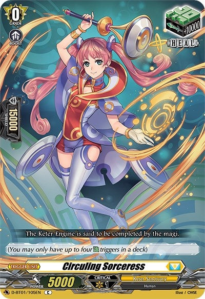 Image for Circuling Sorceress (D-BT01: Genesis of the Five Greats) (D-BT01/105EN) - Cardfight Vanguard