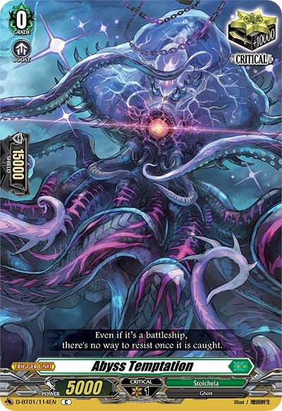 Image for Abyss Temptation (D-BT01: Genesis of the Five Greats) (D-BT01/114EN) - Cardfight Vanguard
