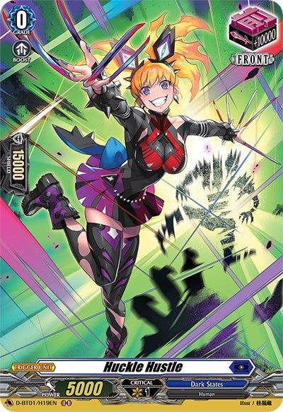 Image for Huckle Hustle (Holo) (D-BT01: Genesis of the Five Greats) (D-BT01/H19EN) - Cardfight Vanguard