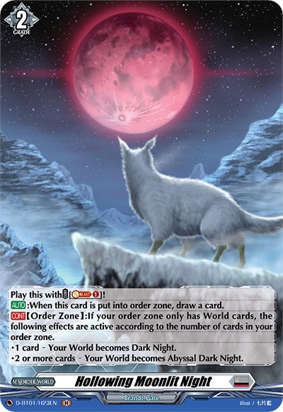 Image for Hollowing Moonlit Night (Holo) (D-BT01: Genesis of the Five Greats) (D-BT01/H23EN) - Cardfight Vanguard