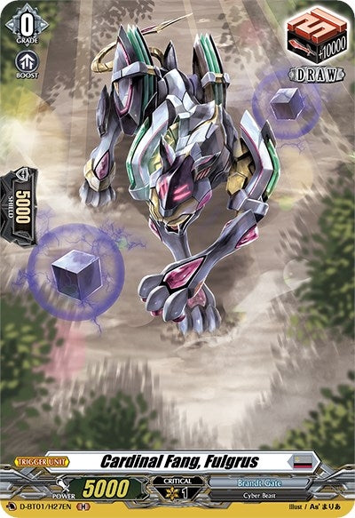 Image for Cardinal Fang, Fulgrus (Holo) (D-BT01: Genesis of the Five Greats) (D-BT01/H27EN) - Cardfight Vanguard