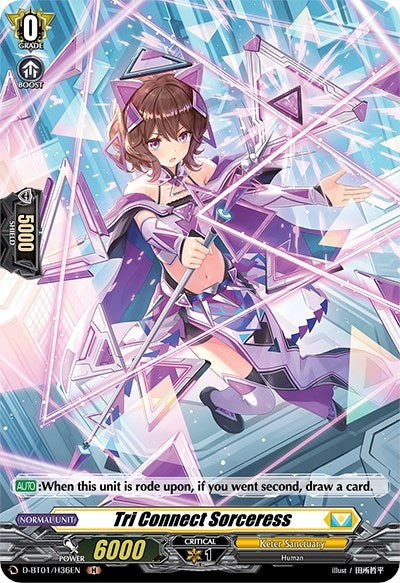 Image for Tri Connect Sorceress (Holo) (D-BT01: Genesis of the Five Greats) (D-BT01/H36EN) - Cardfight Vanguard