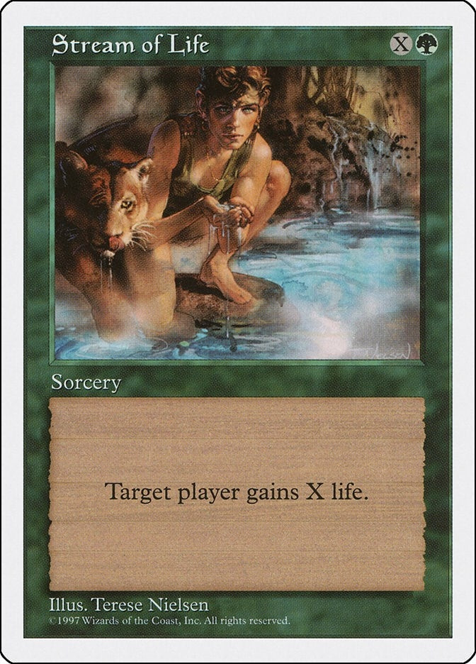 Image for Stream of Life (Fifth Edition) - Magic: The Gathering