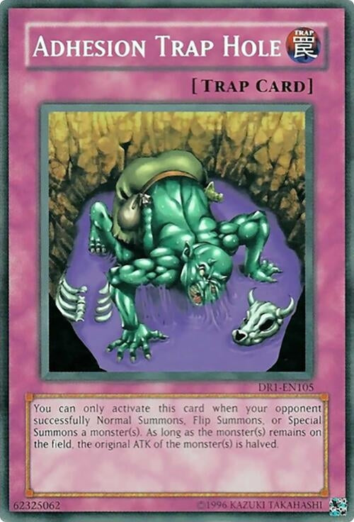 Image for Adhesion Trap Hole (Dark Revelation Volume 1) (DR1-EN105) - YuGiOh