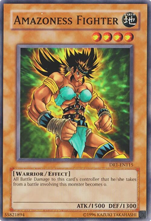 Image for Amazoness Fighter (Dark Revelation Volume 1) (DR1-EN115) - YuGiOh