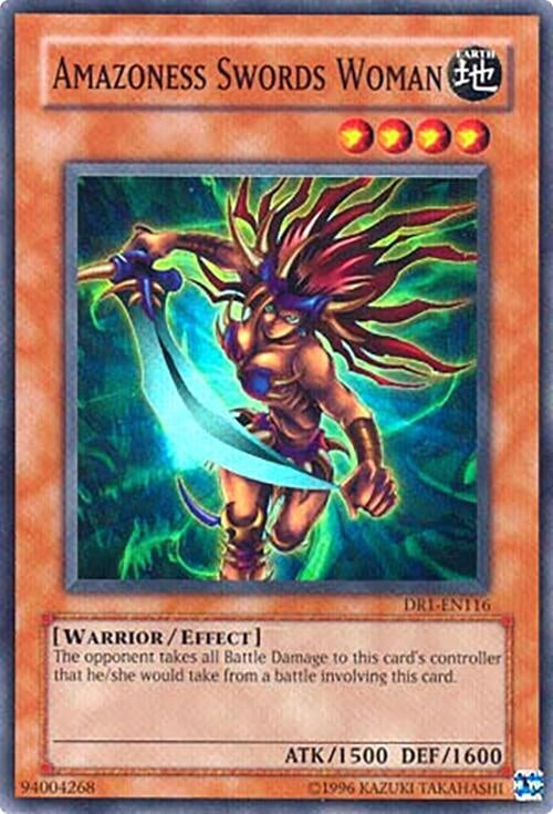 Image for Amazoness Swords Woman (Dark Revelation Volume 1) (DR1-EN116) - YuGiOh