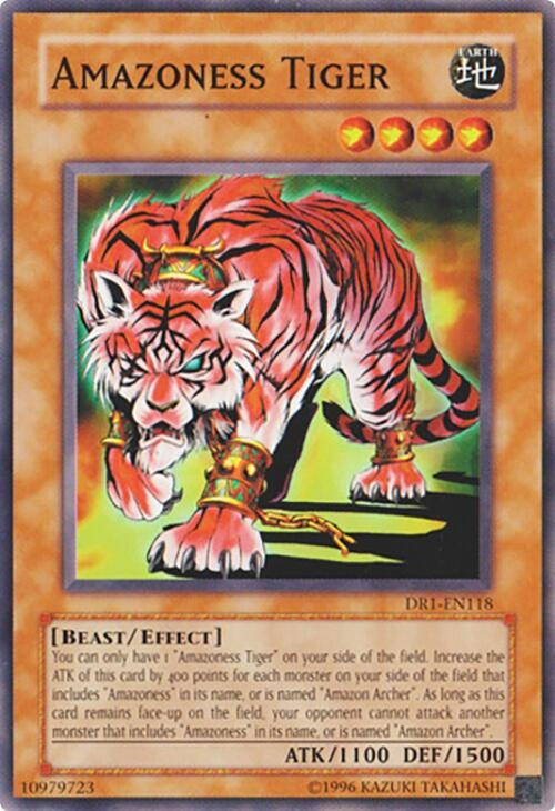 Image for Amazoness Tiger (Dark Revelation Volume 1) (DR1-EN118) - YuGiOh