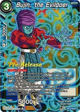 Image for Bujin, the Evildoer (Supreme Rivalry Pre-Release Cards) (BT13-054) - Dragon Ball Super: Masters