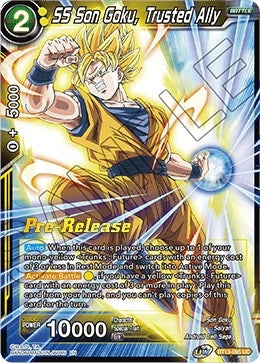 Image for SS Son Goku, Trusted Ally (Supreme Rivalry Pre-Release Cards) (BT13-095) - Dragon Ball Super: Masters