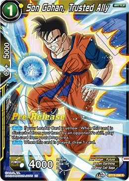 Image for Son Gohan, Trusted Ally (Supreme Rivalry Pre-Release Cards) (BT13-098) - Dragon Ball Super: Masters