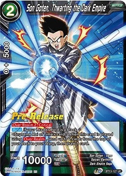 Image for Son Goten, Thwarting the Dark Empire (Supreme Rivalry Pre-Release Cards) (BT13-127) - Dragon Ball Super: Masters