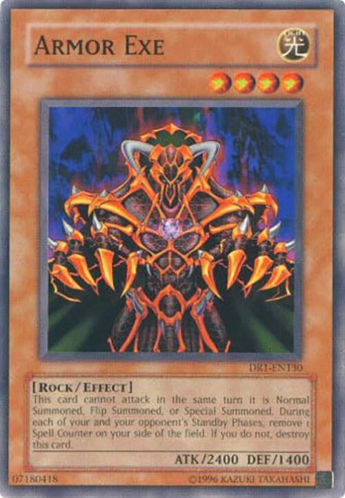 Image for Armor Exe (Dark Revelation Volume 1) (DR1-EN130) - YuGiOh