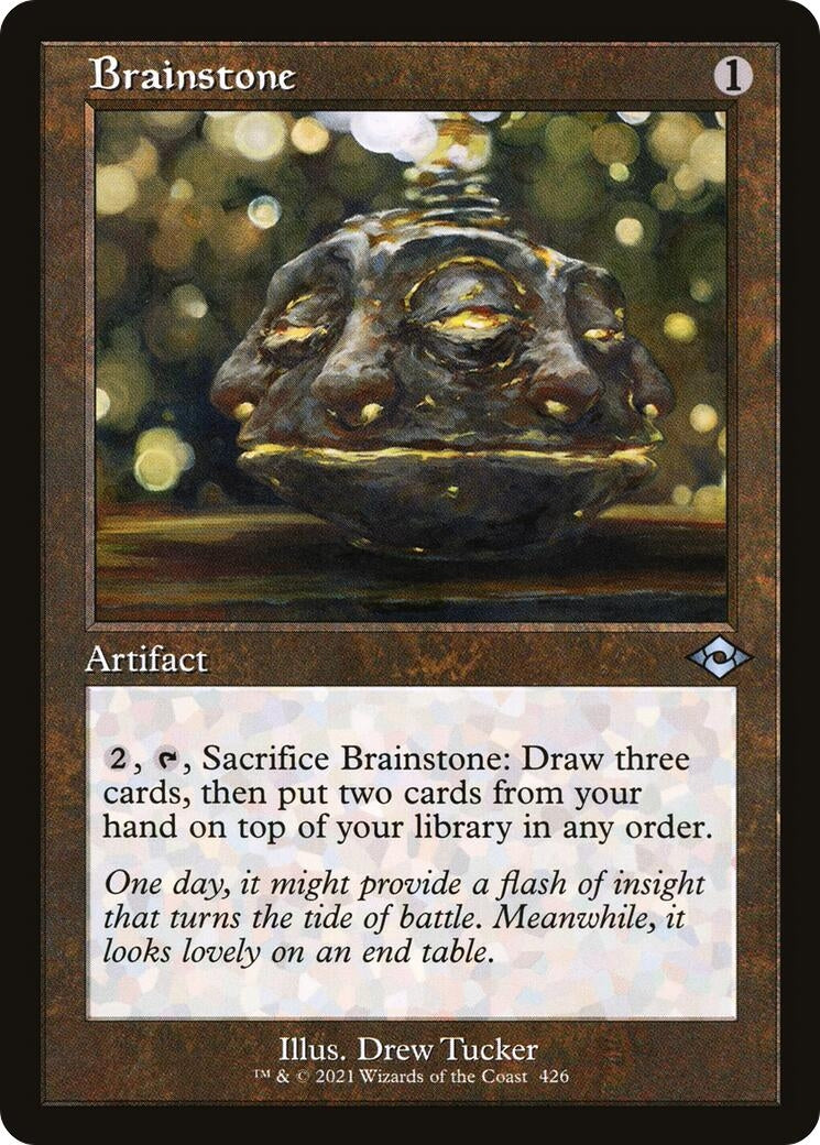 Image for Brainstone (Retro Frame) (Modern Horizons 2) (426) - Magic: The Gathering
