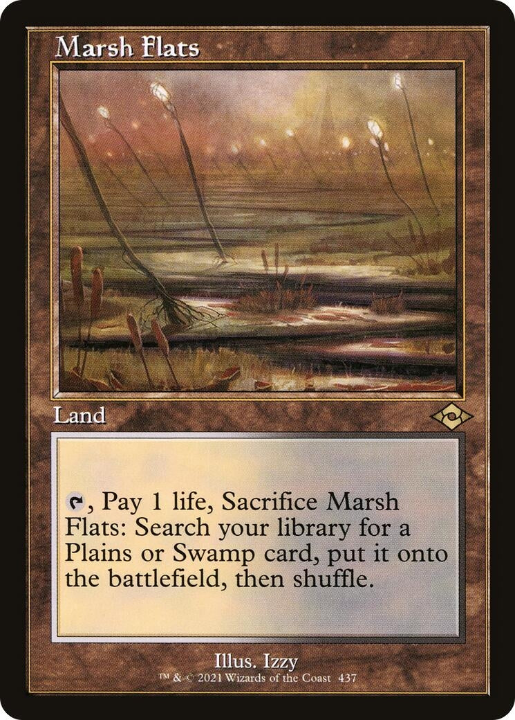 Image for Marsh Flats (Retro Frame) (Modern Horizons 2) (437) - Magic: The Gathering