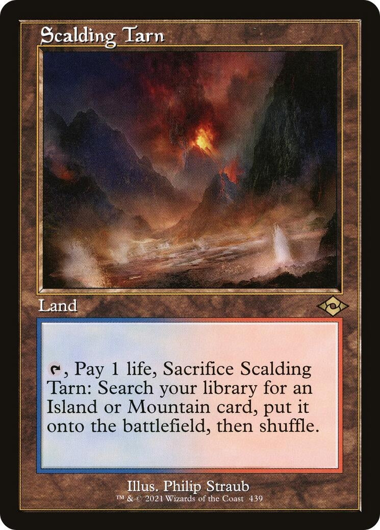 Image for Scalding Tarn (Retro Frame) (Modern Horizons 2) (439) - Magic: The Gathering