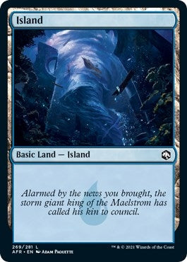 Image for Island (269) (Adventures in the Forgotten Realms) (269) - Magic: The Gathering