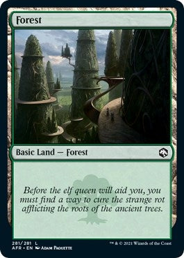 Image for Forest (281) (Adventures in the Forgotten Realms) (281) - Magic: The Gathering