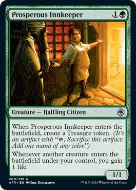 Image for Prosperous Innkeeper (Adventures in the Forgotten Realms) (200) - Magic: The Gathering