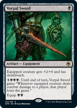 Image for Vorpal Sword (Adventures in the Forgotten Realms) (124) - Magic: The Gathering
