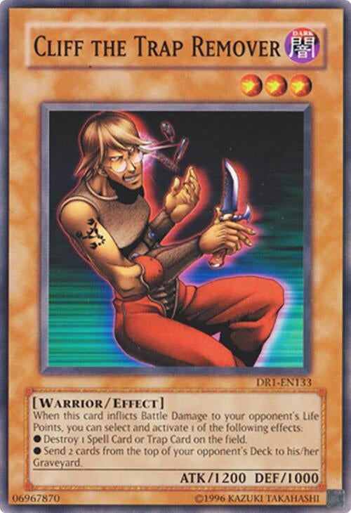 Image for Cliff the Trap Remover (Dark Revelation Volume 1) (DR1-EN133) - YuGiOh