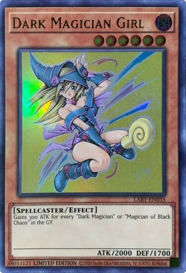 Image for Dark Magician Girl (2021) (The Lost Art Promotion) (LART-EN035) - YuGiOh