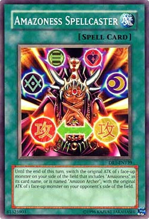 Image for Amazoness Spellcaster (Dark Revelation Volume 1) (DR1-EN139) - YuGiOh