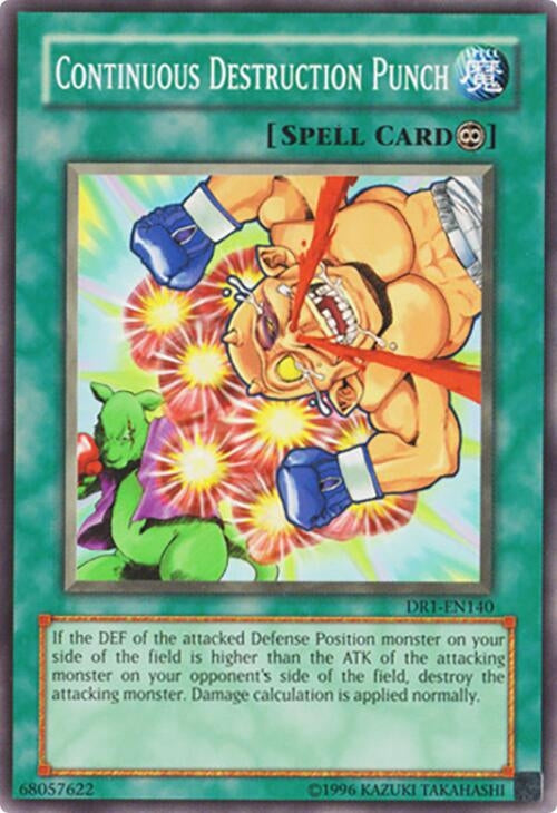 Image for Continuous Destruction Punch (Dark Revelation Volume 1) (DR1-EN140) - YuGiOh