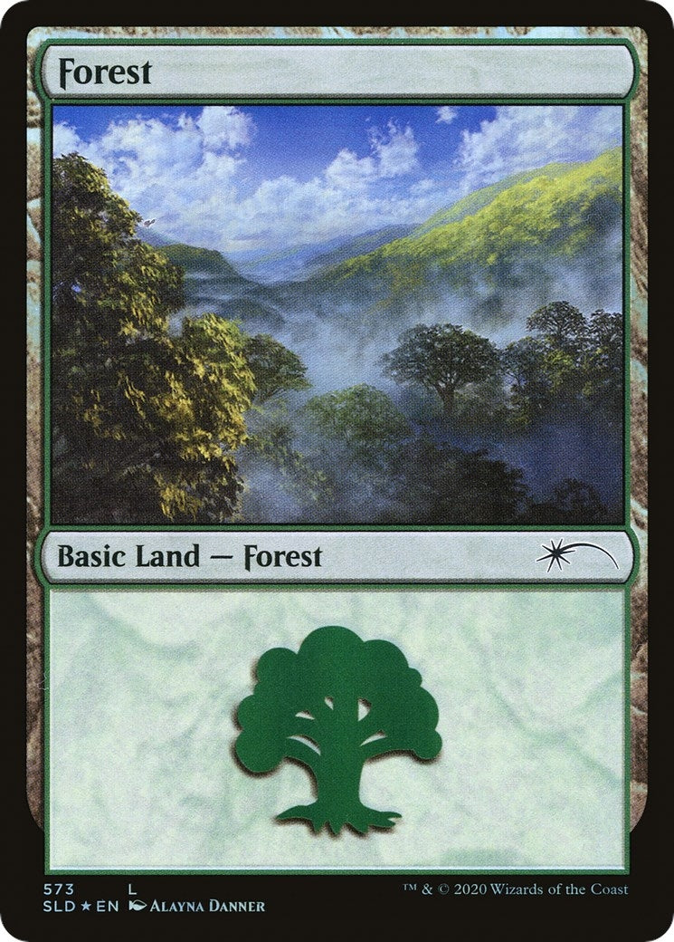 Image for Forest (573) (Secret Lair Drop Series) (573) - Magic: The Gathering