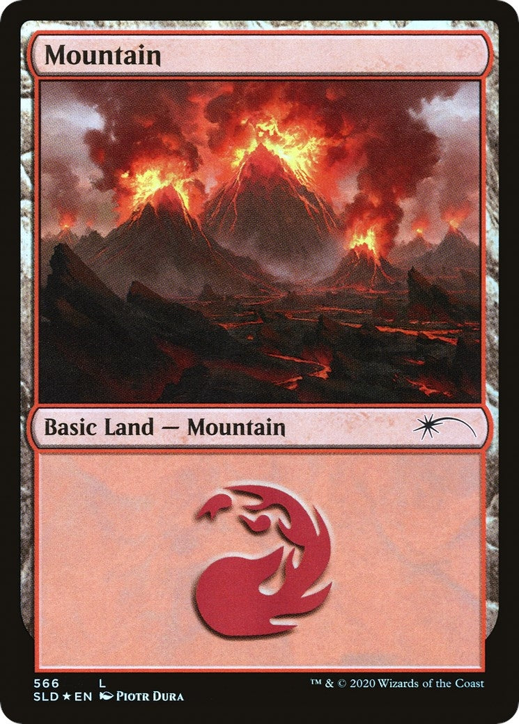 Image for Mountain (566) (Secret Lair Drop Series) (566) - Magic: The Gathering