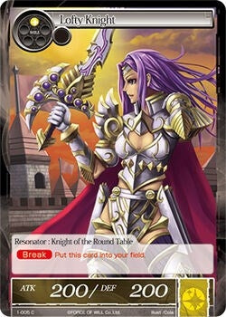 Image for Lofty Knight (The Dawn of Valhalla) (1-005) - Force of Will
