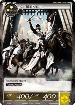 Image for Suicidal Knights (The Dawn of Valhalla) (1-008) - Force of Will