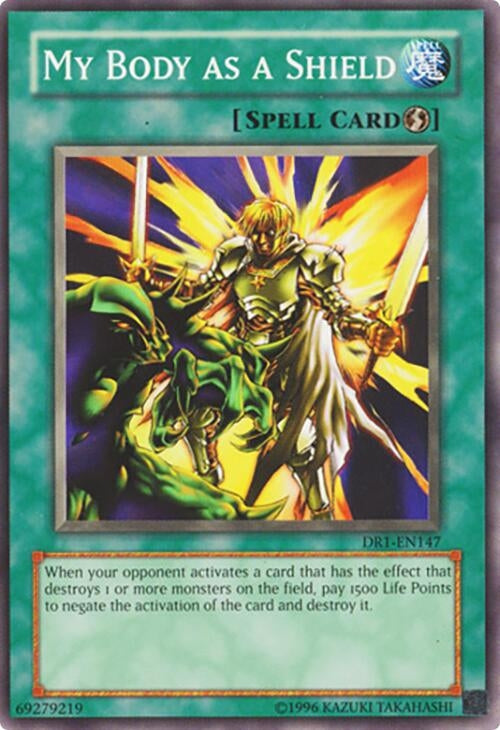 Image for My Body as a Shield (Dark Revelation Volume 1) (DR1-EN147) - YuGiOh