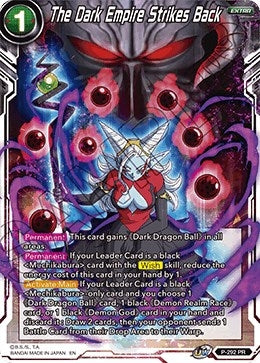 Image for The Dark Empire Strikes Back (Promotion Cards) (P-292) - Dragon Ball Super: Masters