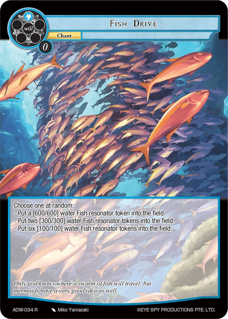 Image for Fish Drive (Assault into the Demonic World) (ADW-034) - Force of Will