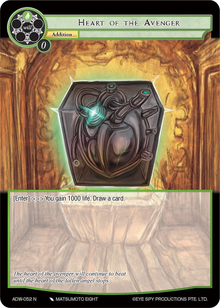 Image for Heart of the Avenger (Assault into the Demonic World) (ADW-052) - Force of Will