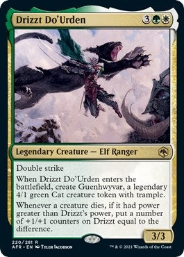 Image for Drizzt Do'Urden (Adventures in the Forgotten Realms) (220) - Magic: The Gathering