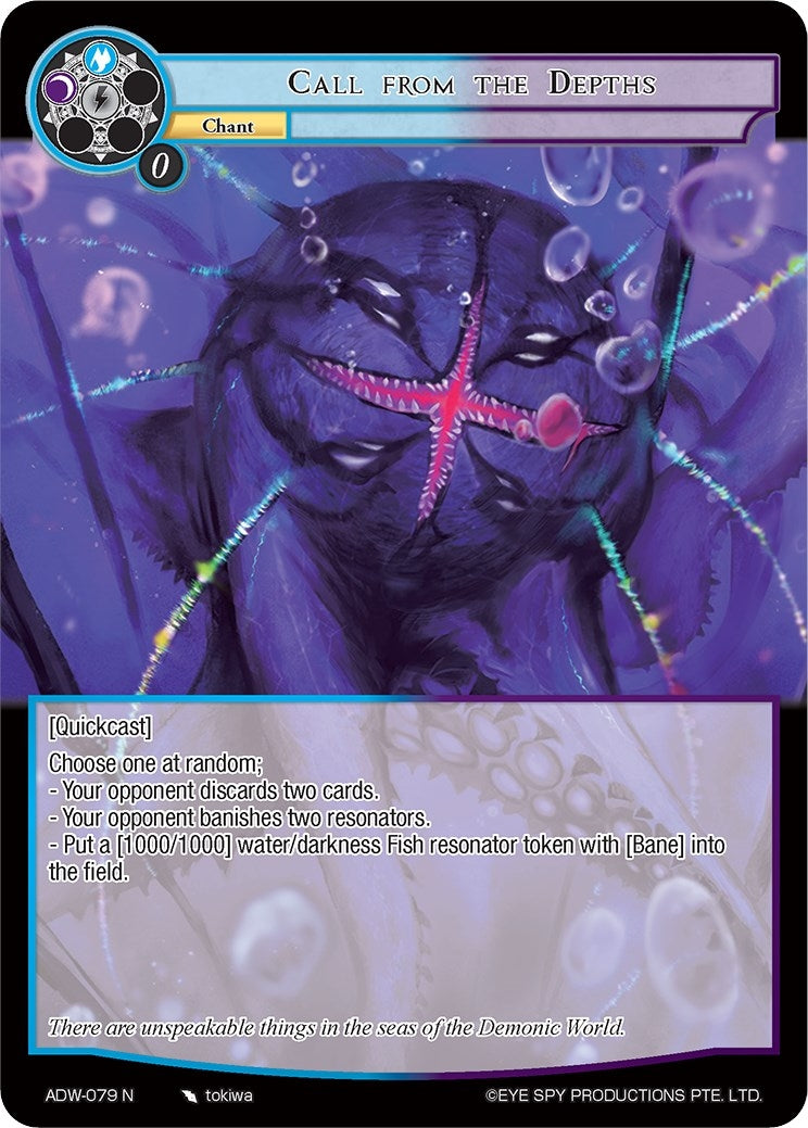 Image for Call from the Depths (Assault into the Demonic World) (ADW-079) - Force of Will