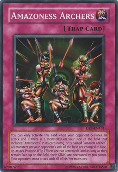 Image for Amazoness Archers (Dark Revelation Volume 1) (DR1-EN151) - YuGiOh