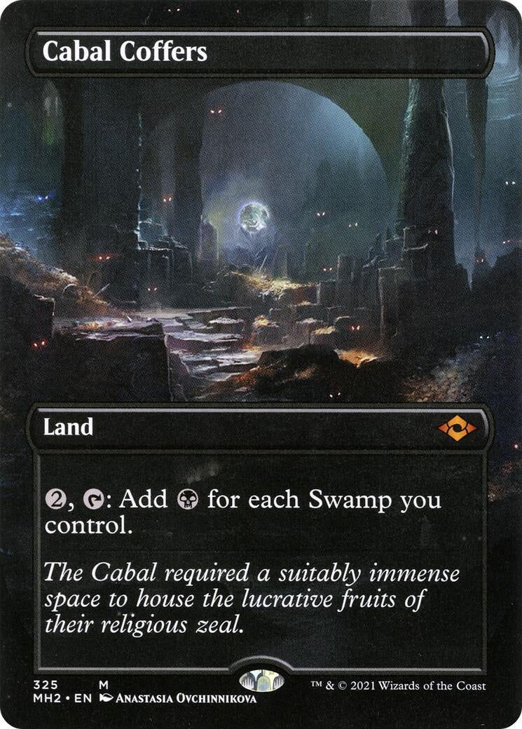 Image for Cabal Coffers (Borderless) (Modern Horizons 2) (325) - Magic: The Gathering
