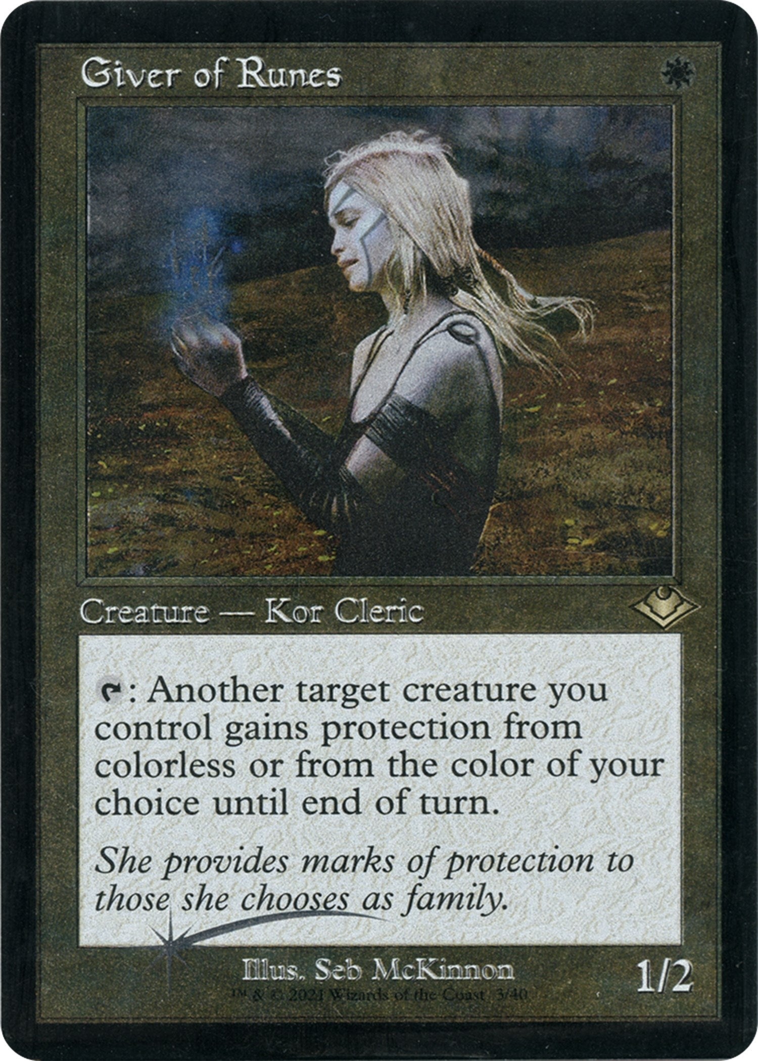 Image for Giver of Runes (Retro Frame) (Foil Etched) (Modern Horizons) (3) - Magic: The Gathering