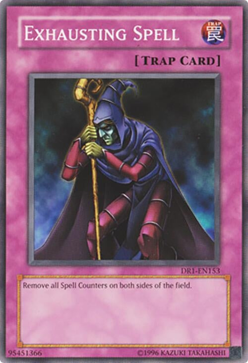 Image for Exhausting Spell (Dark Revelation Volume 1) (DR1-EN153) - YuGiOh