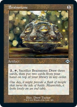 Image for Brainstone (Retro Frame) (Foil Etched) (Modern Horizons 2) (426) - Magic: The Gathering