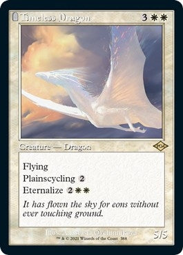 Image for Timeless Dragon (Retro Frame) (Foil Etched) (Modern Horizons 2) (388) - Magic: The Gathering