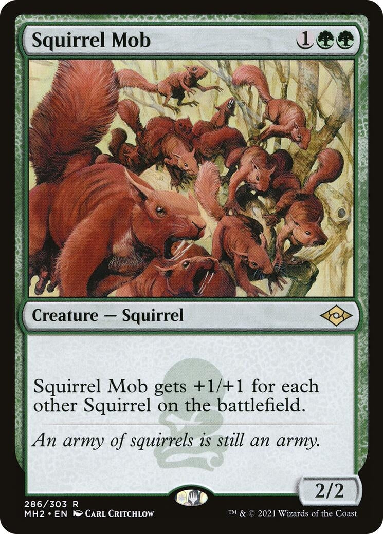 Image for Squirrel Mob (Modern Horizons 2) (286) - Magic: The Gathering