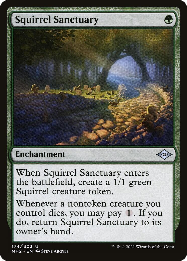 Image for Squirrel Sanctuary (Modern Horizons 2) (174) - Magic: The Gathering