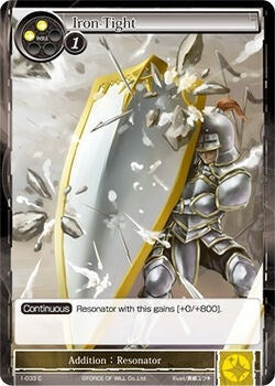 Image for Iron-Tight (The Dawn of Valhalla) (1-033) - Force of Will